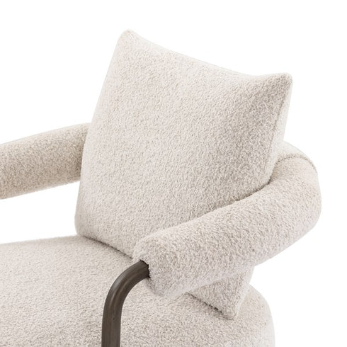 Zayden Swivel Chair - Sheldon Ivory