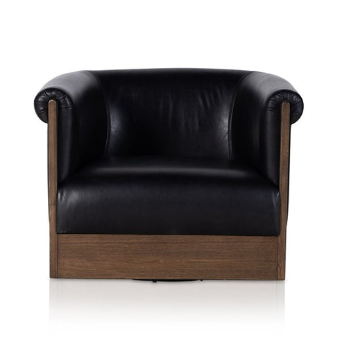 Colby Swivel Chair - Heirloom Black
