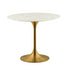Leo Brass Faux Marble (Stone) Table