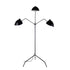 Serge Mouille Three-Arm Floor Lamp (Reproduction)