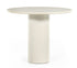 Belle Round Dining Table-Cream Marble