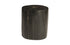 Black Round Cast Petrified Wood Stool