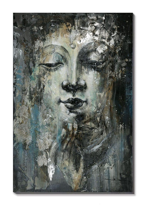 Buddha Art IV - 50% Hand Painted