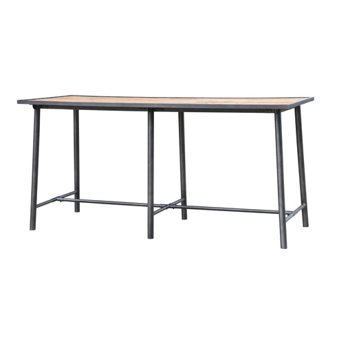 DUKE BAR TABLE-WASHED OLD OAK
