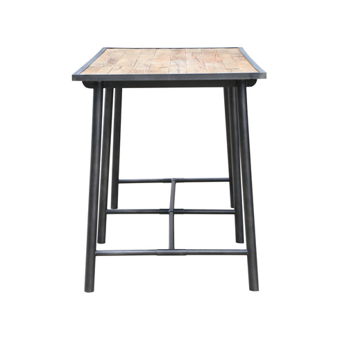 DUKE BAR TABLE-WASHED OLD OAK