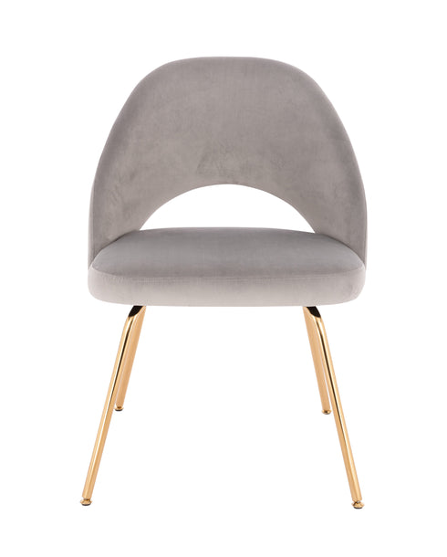 Sand Gold Velvet Dining Chair