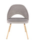 Sand Gold Velvet Dining Chair
