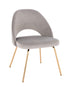 Sand Gold Velvet Dining Chair