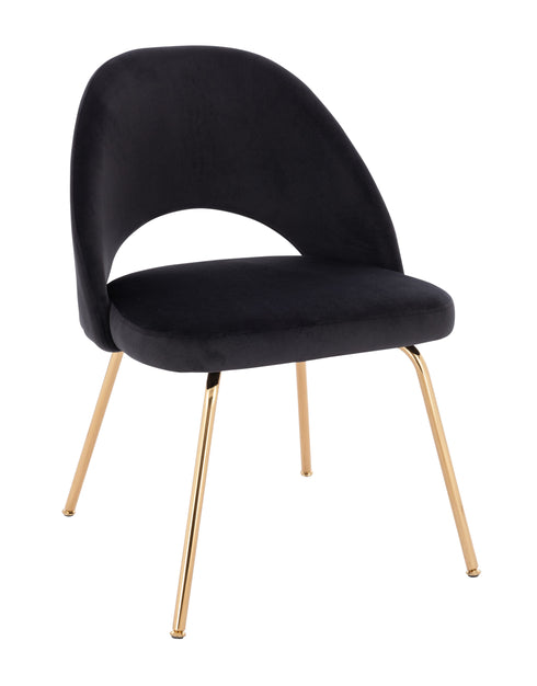 Sand Gold Velvet Dining Chair
