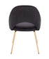 Sand Gold Velvet Dining Chair