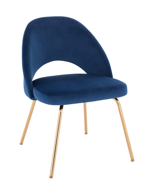 Sand Gold Velvet Dining Chair