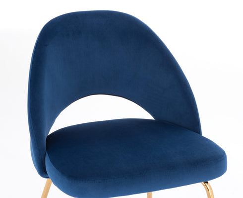 Sand Gold Velvet Dining Chair