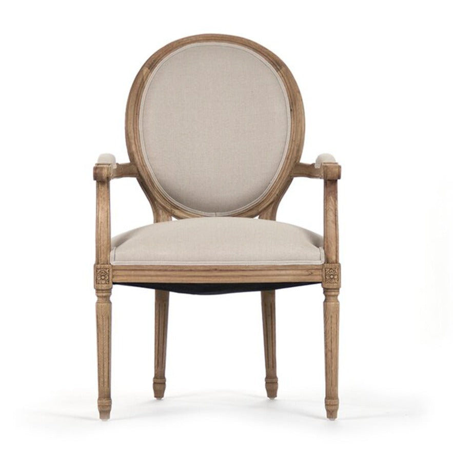 French Oval-back Armchair
