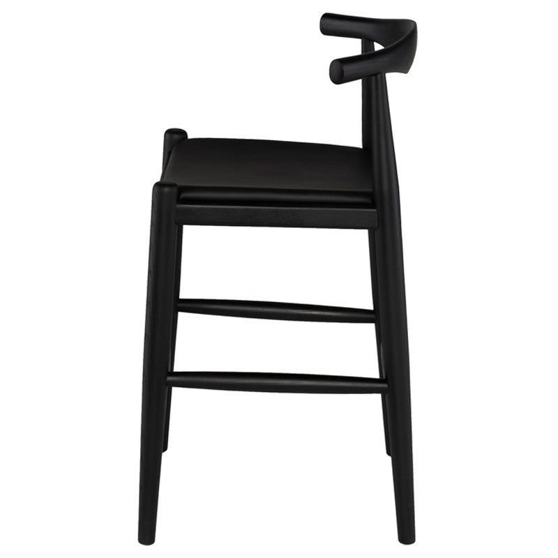 CH20 Elbow Counter Stool (Black)