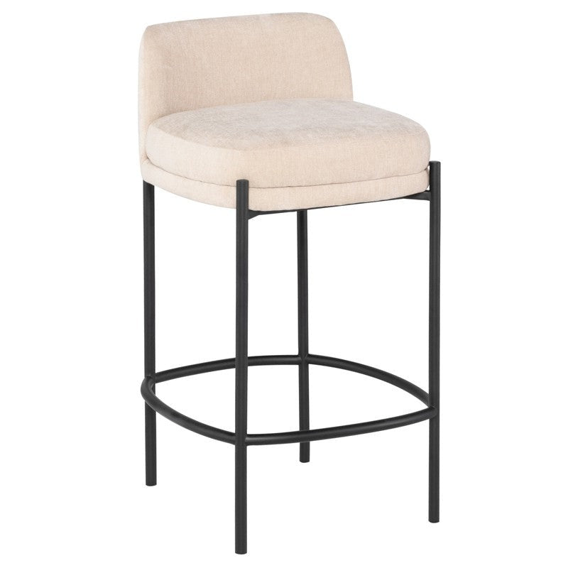 Inna Counter Stool with Backrest