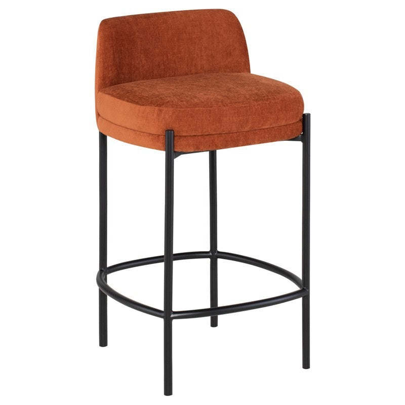 Inna Counter Stool with Backrest