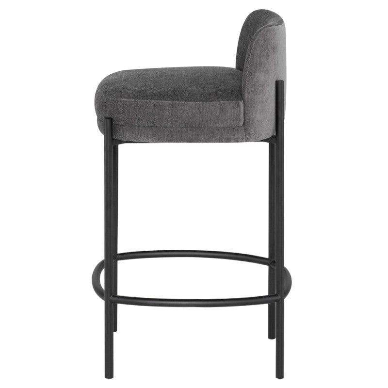 Inna Counter Stool with Backrest
