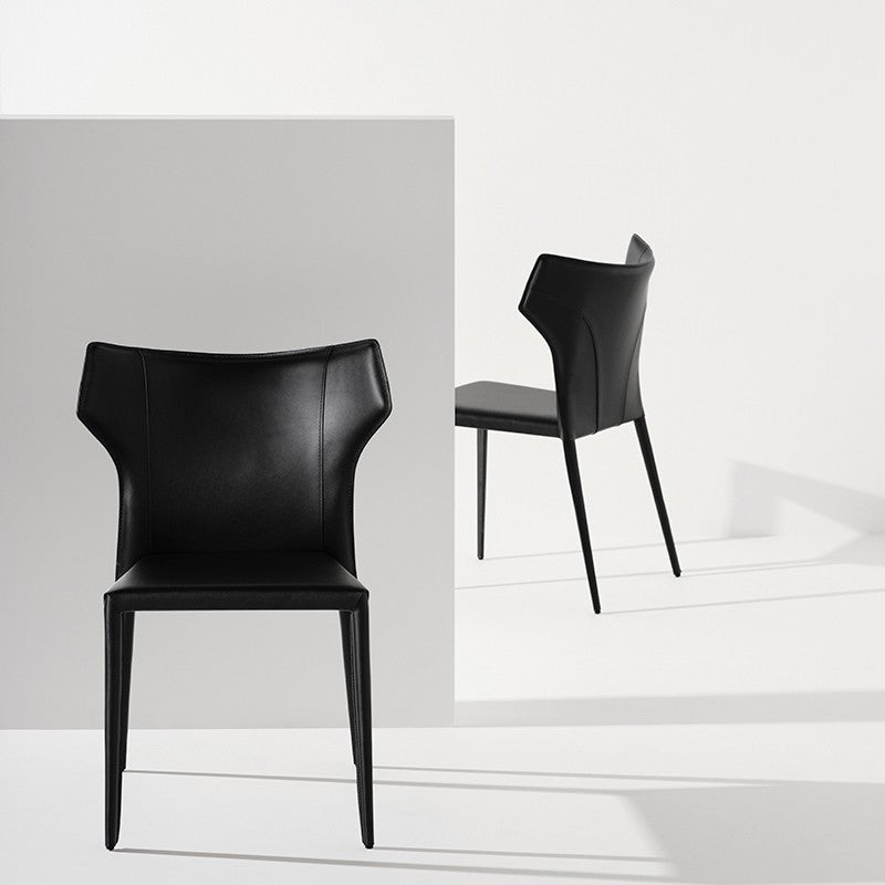 Wayne Dining Chair (Leather Legs)