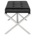 Auguste Bench With Stainless Base