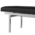 Louve Bench With Stainless Base