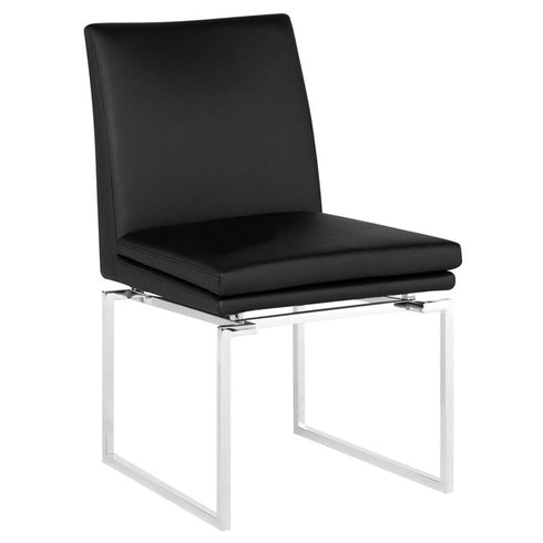 Savine Dining Chair with stainless frame