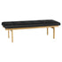 Louve Bench With Gold Base