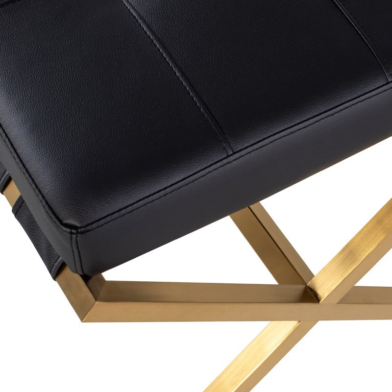 Auguste Bench With Gold Base