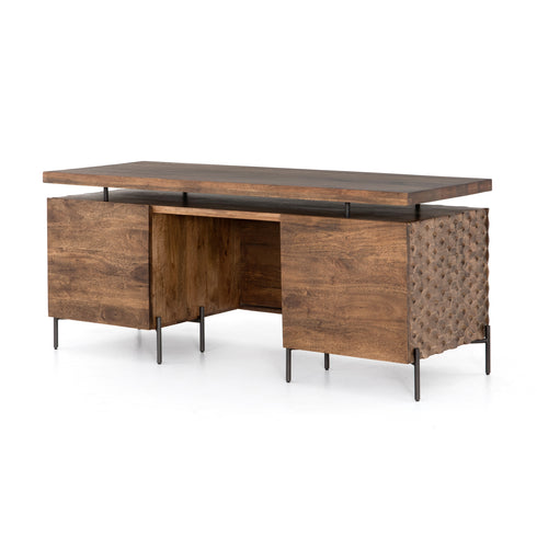 Raffael Desk - Antique Brown