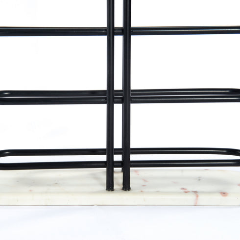 BLAZE WINE RACK-MATTE BLACK