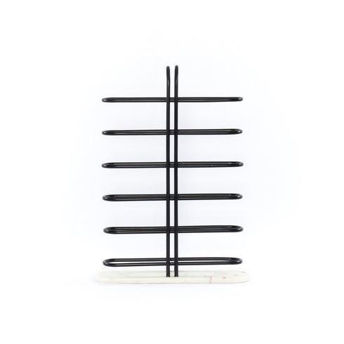 BLAZE WINE RACK-MATTE BLACK