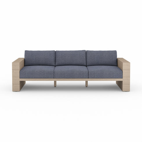 Leroy Outdoor Sofa, Washed Brown