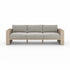 LEROY OUTDOOR SOFA, WASHED BROWN