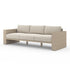 Leroy Outdoor Sofa, Washed Brown