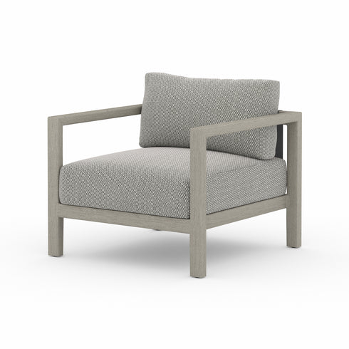SONOMA OUTDOOR CHAIR, WEATHERED GREY