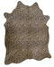 Leopard Stenciled Cowhide