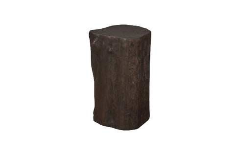 Log Small Bronze Stool
