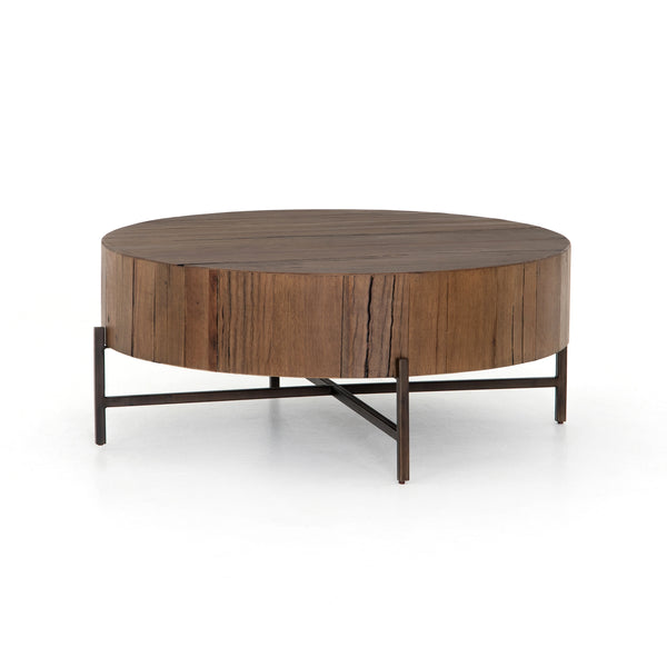 TINSLEY COFFEE TABLE - NATURAL BROWN