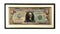 One US Dollar Collage Art with Black Frame