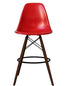 Eiffel Stool Walnut Wood Legs (26")