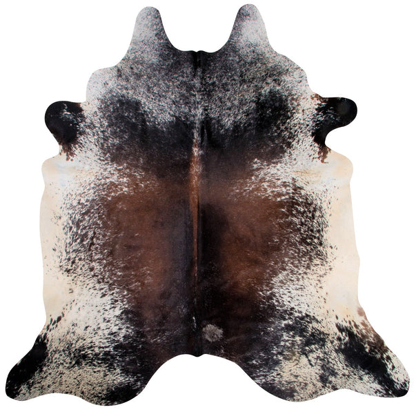 Salt and Pepper Tricolor Natural Cowhide