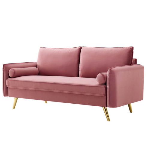Cali Velvet Sofa