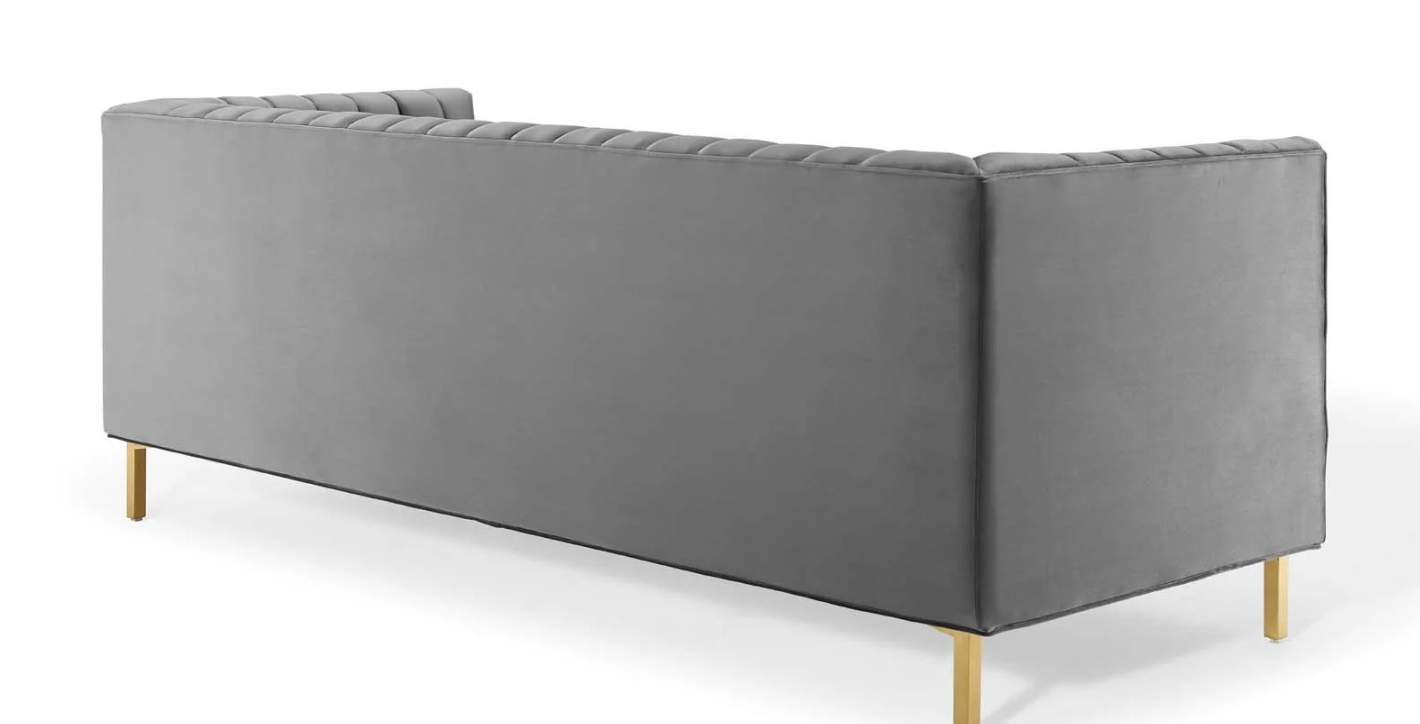 Huille Velvet Sofa