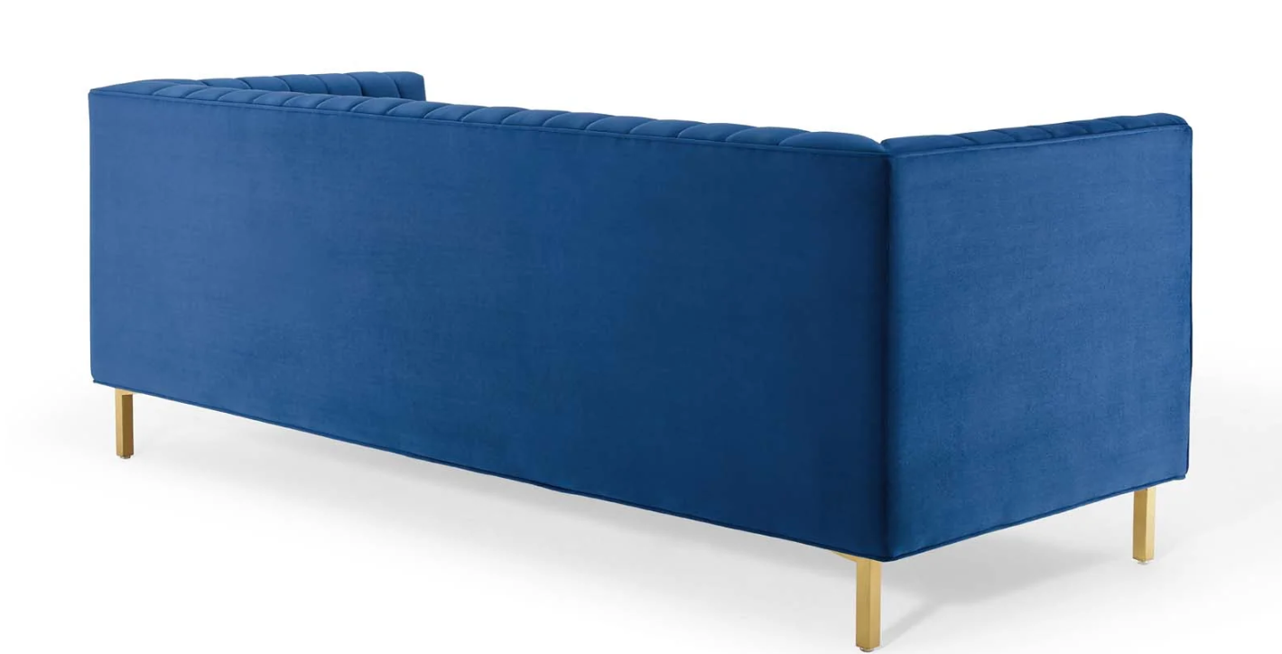 Huille Velvet Sofa