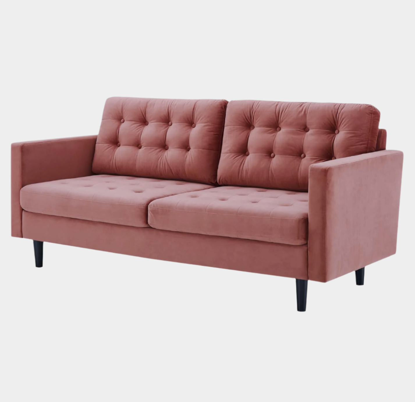 Reverentia Tufted Performance Velvet Sofa