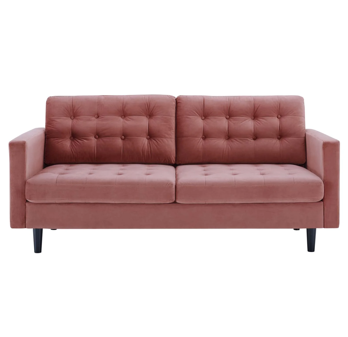 Reverentia Tufted Performance Velvet Sofa