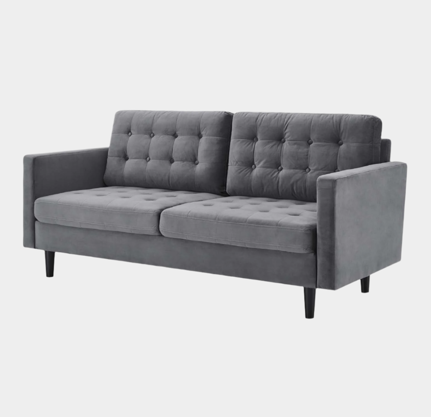 Reverentia Tufted Performance Velvet Sofa