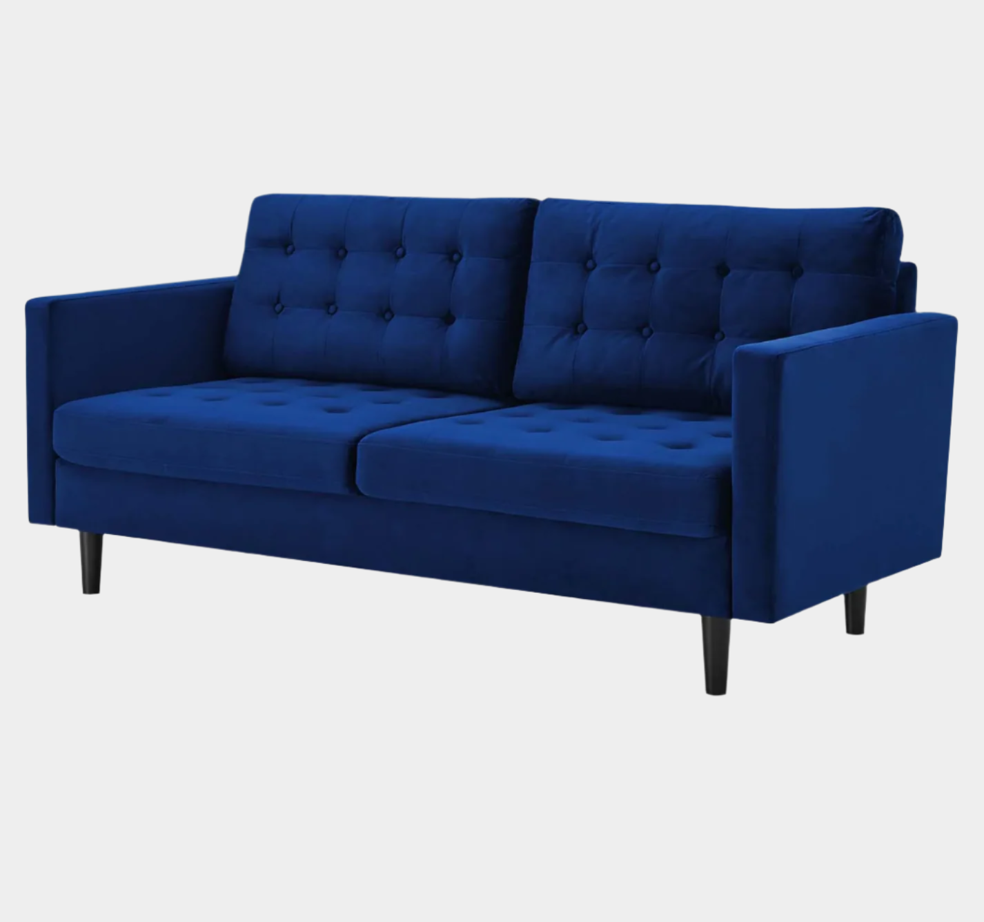 Reverentia Tufted Performance Velvet Sofa