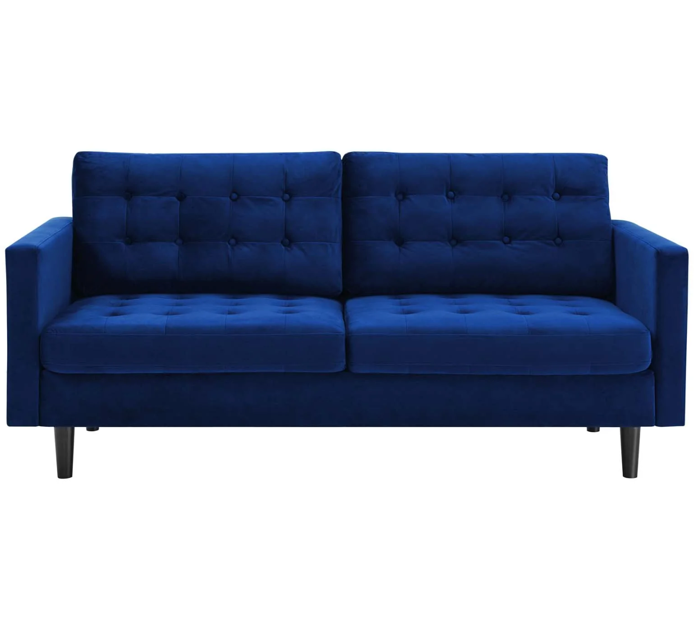 Reverentia Tufted Performance Velvet Sofa