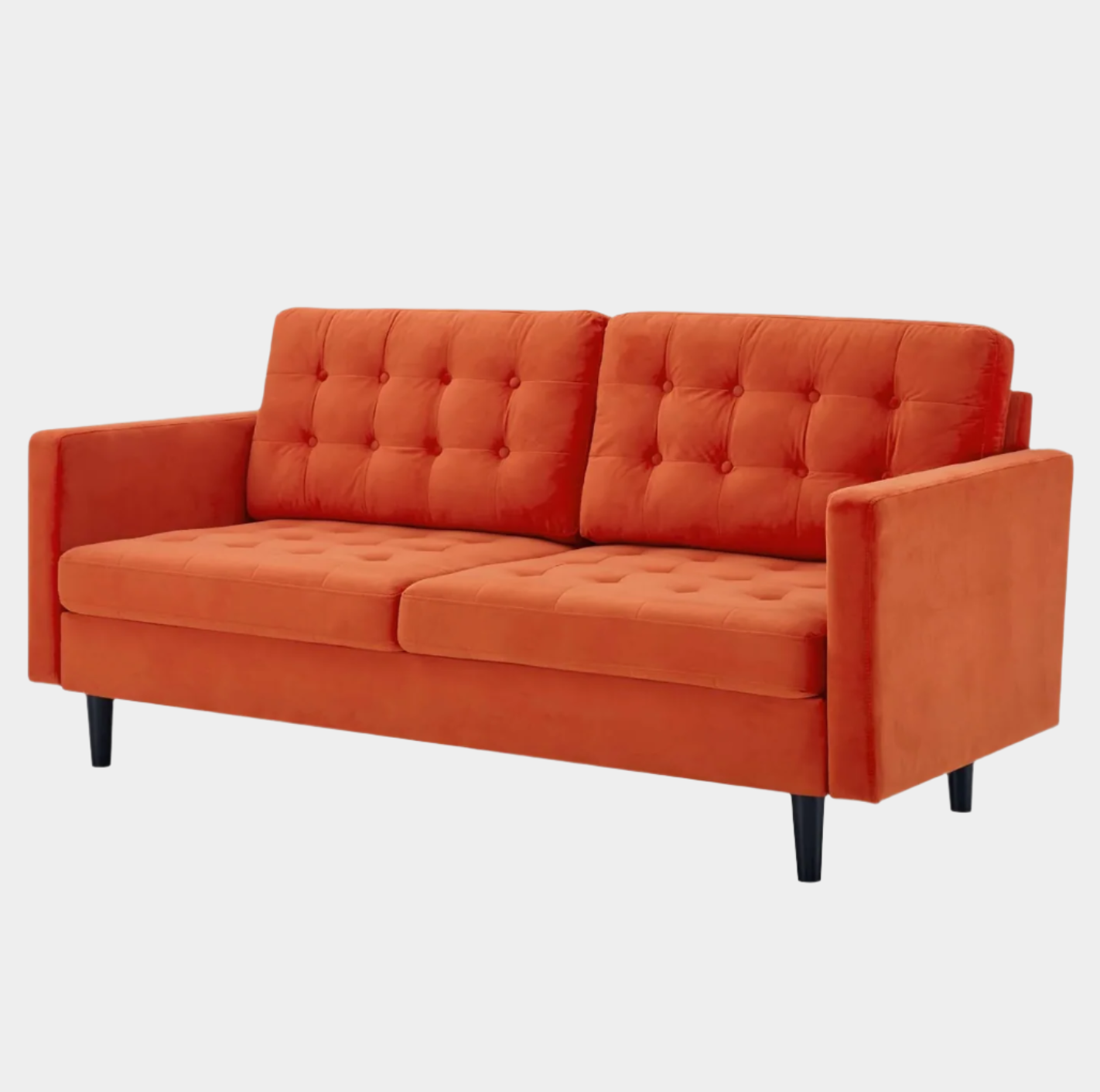 Reverentia Tufted Performance Velvet Sofa