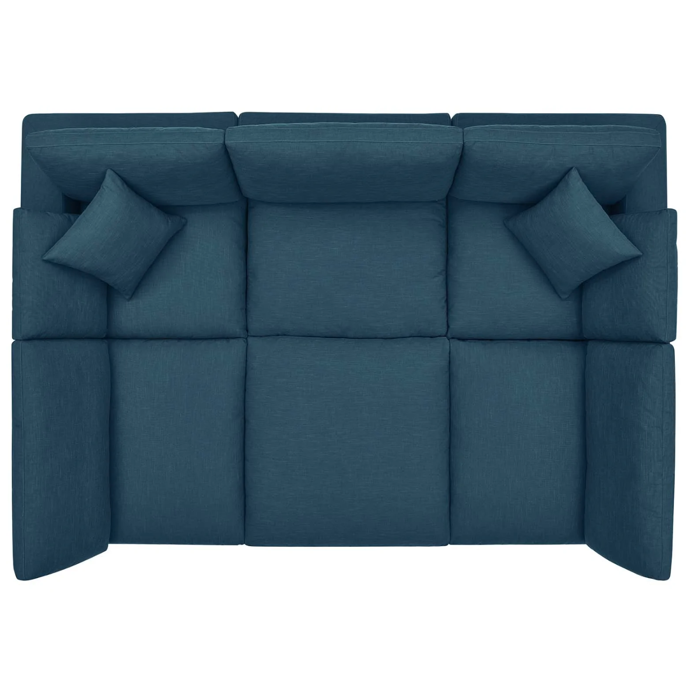 Xena Overstuffed Sectional Sofa